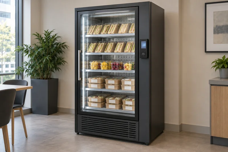 Illustration of fresh food smart fridges; not a confirmed supplier model